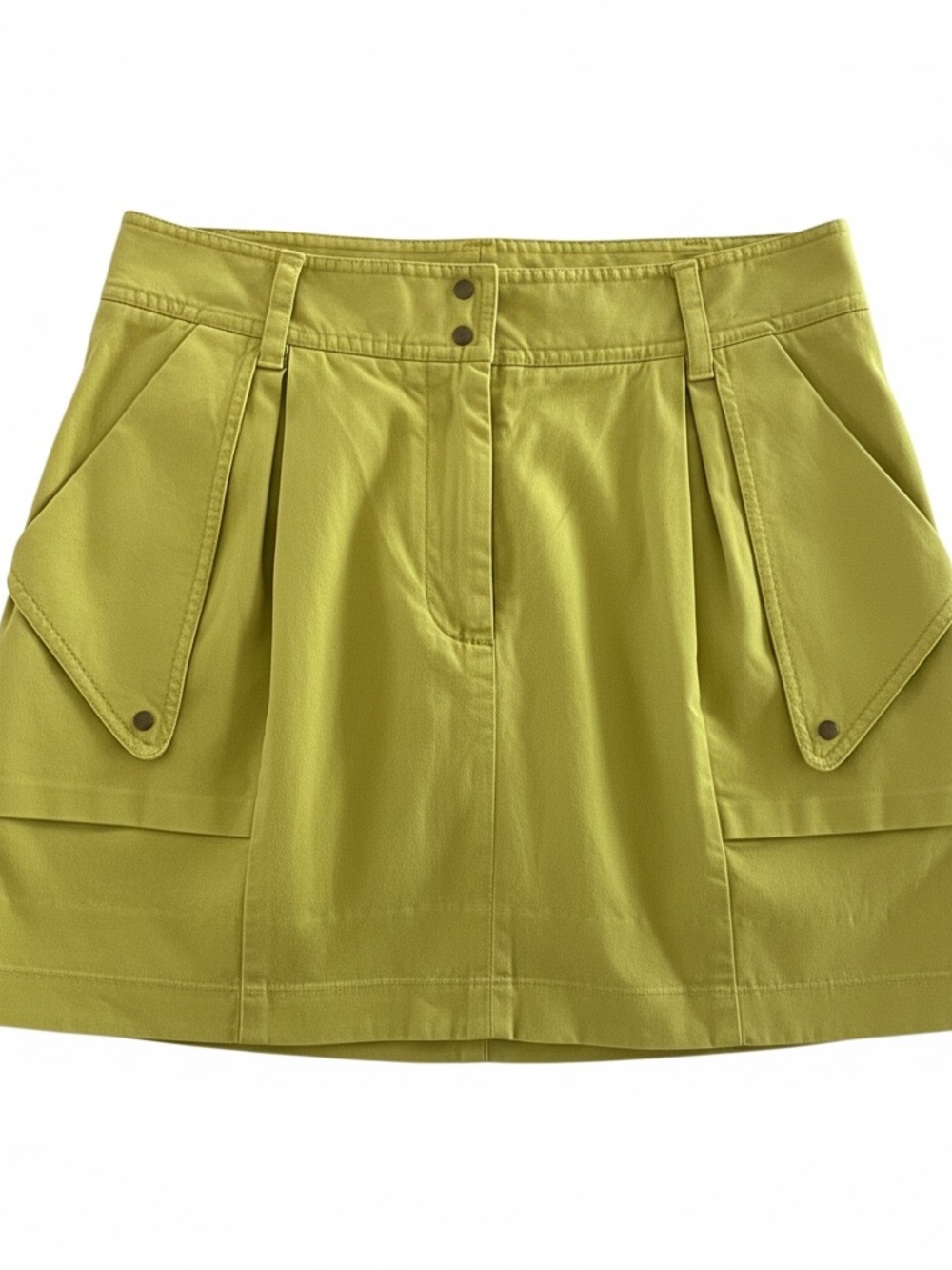DVF Diane von Furstenberg Citron Jodhpur Cargo Mini Skirt EUC Size 8